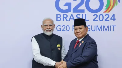 Bertemu PM India, Prabowo Ajak Kirim Ahli untuk Mengajar Pendidikan Kesehatan di Indonesia