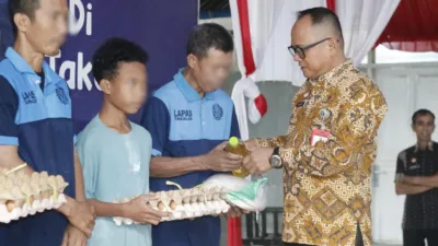Peduli Warga Binaan, Lapas Takalar Rutin Salurkan Bantuan Sosial