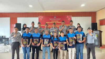 Kado Natal Istimewa: 7 Warga Binaan Lapas Takalar Dapat Remisi