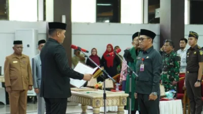 Pj Bupati Takalar Resmi Lantik Muhammad Ikbal Sebagai Penjabat Sekda