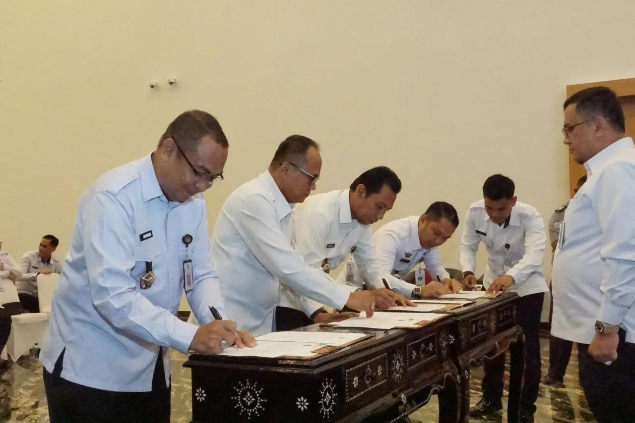 Kalapas Takalar Teken Perjanjian Kinerja dan Pakta Integritas
