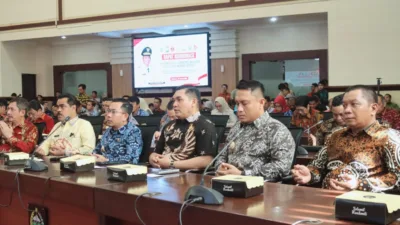 Pj. Bupati Takalar Hadiri Rapat Koordinasi Forkopimda Sulsel