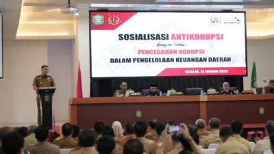 Buka Sosialisasi Anti Korupsi, Pj. Bupati Minta Perbaiki Tim Kerja dan Niat Dalam Mencegah Korupsi di Takalar