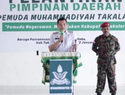 Pj Bupati Hadiri Pelantikan Pimpinan Daerah Pemuda Muhammadiyah Takalar Periode 2024-2028