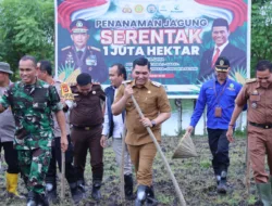 Dukung Swasembada Pangan, Pj. Bupati Takalar Bersama Forkopimda Lakukan Penanaman Jagung 1Juta Hektar