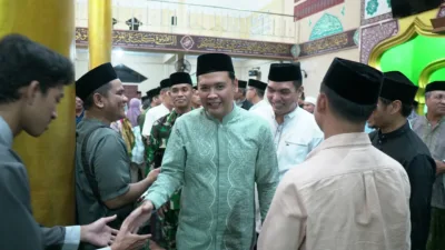Wakil Bupati Takalar Bersama Forkopimda Laksanakan Safari Ramadhan di Mesjid Nurul Yaqin Galesong