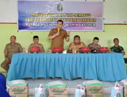 Pj Bupati Takalar Kembali Serahkan Bantuan P3KE di Polsel