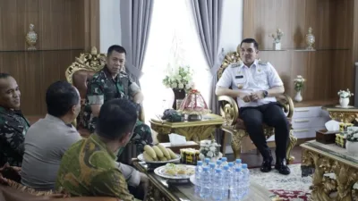 Pj. Bupati Takalar Terima Kunker Danrem 141/Toddopuli