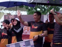 Pj Bupati Lepas Peserta Fun Run Semarak HUT Takalar ke-65