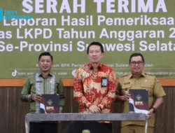 “Quadruple”, Pemkab Takalar Raih WTP Empat Kali Berturut-turut