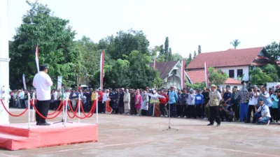 Wujudkan Swasembada Pangan, Ribuan Petani Takalar Hadiri Temu Tani Akbar