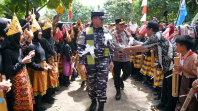 KASAL dan Kabarharkam Polri Kunker di Takalar Tinjau Sejumlah Fasilitas Baru