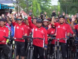 Fun Bike Hari Bhayangkara ke-79, Bupati Takalar : Sinergitas Antara Polri, Pemda dan Masyarakat
