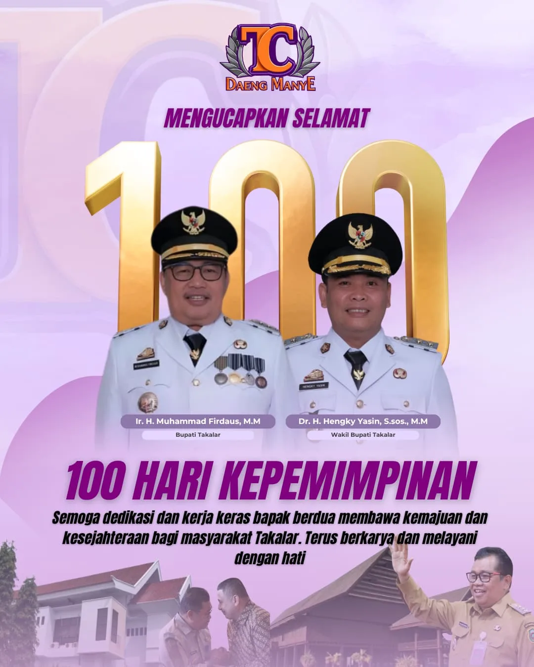 100 Hari Kerja Bupati dan Wakil Bupati Takalar
