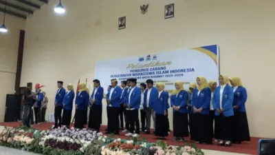 Dilantik di Aula Mapolres Gowa, PMII Gowa Siap Bangun Gerakan Kolaboratif dan Kritis