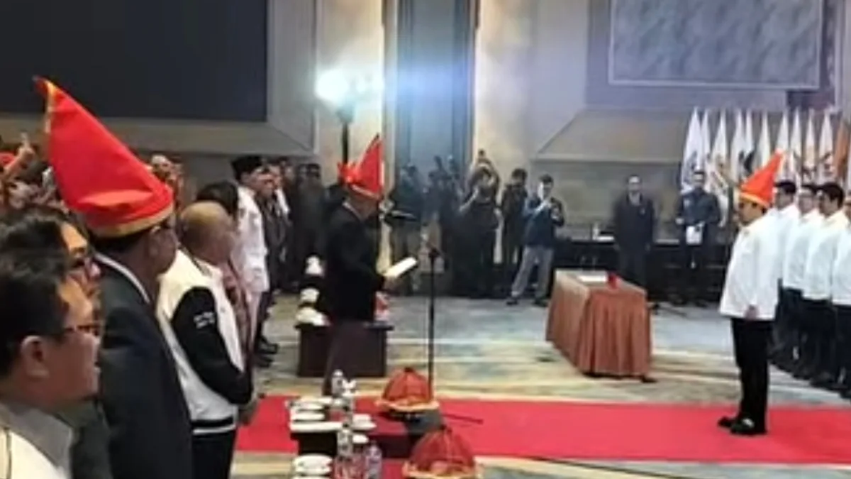 Estafet kepemimpinan baru, Darmawangsyah Muin Ketua KONI Sulsel siap bawa perubahan.
