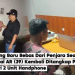 Baru Hirup Udara Bebas, Pria Residivis Ini Malah Kembali Berurusan Polisi Gara-gara Curi Ponsel di Gowa