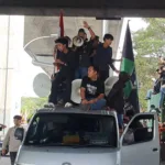 Sandera Mobil di Pettarani, Badko HMI Sulsel Tuntut Evaluasi Pemerintahan Prabowo-Gibran Imbas Rupiah Anjlok