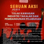 Besok, Warga Laikang Kembali Turun ke Jalan Tolak PSN di Takalar, Ini Rute dan Tuntutannya