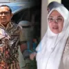 Khairul Aco (mantan suami) dan Husniah Talenrang Bupati Gowa, diperiksa di Mapolda Sul-sel dihari yang sama di dua kasus berbeda.