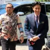 Didampingi Pengacara Sangun Ragahdo yosodiningrat, Khairul Aco menjalani pemeriksaan sebagai pelapor dalam kasus dugaan keterangan palsu di bawah sumpah dan penggelapan yang dilaporkannya beberapa waktu lalu.
