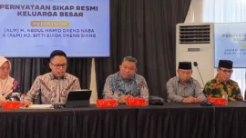 Keluarga besar Bupati Gowa menyatakan dukungan penuh terhadap kerja Panitia Khusus (Pansus) Hak Angket DPRD Gowa yang tengah mengusut dugaan pelanggaran dalam penyelenggaraan pemerintahan Kabupaten Gowa.