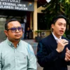 Khairul Aco hadir memenuhi panggilan penyidik didampingi kuasa hukumnya, Sangun Ragahdo Yosodiningrat.